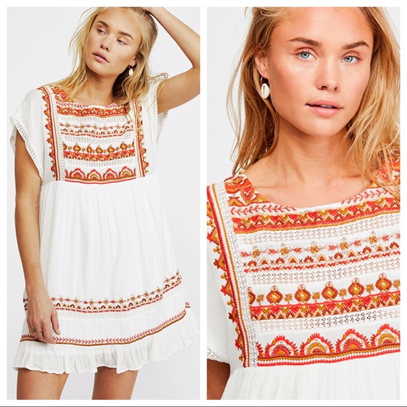 Free People Dresses & Skirts - NWT Free People Sunrise Wanderer Mini Dress